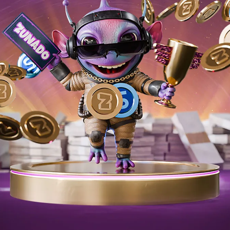 Galactic Clashes tournament leaderboard floating in deep space
